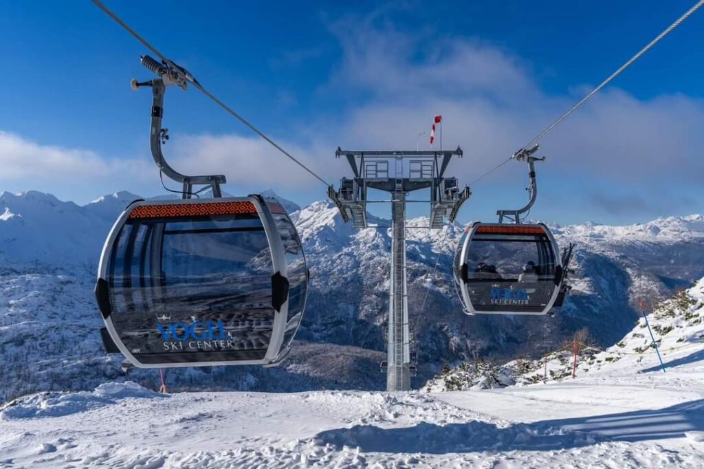 Vogel nova gondola Zadnji Vogel prevozi skijaše