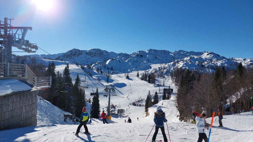 Vogel - pogled na skijaške staze