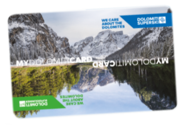 My Dolomiti Card - izgled kartice