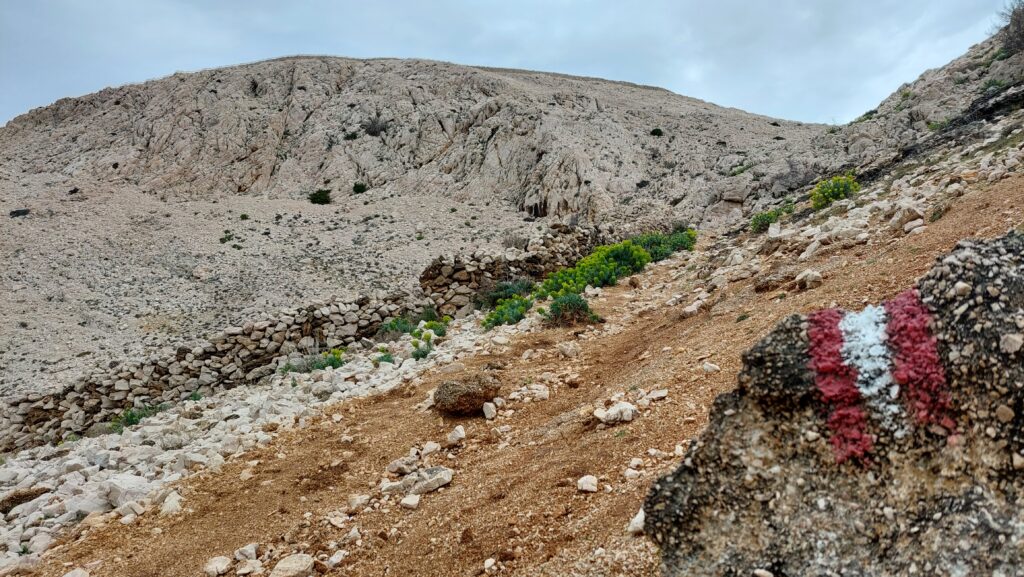 Staza Life on Mars na otoku pag