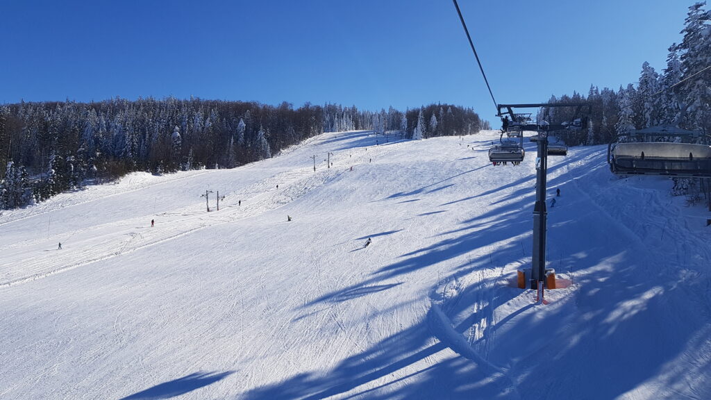 Skijaška staza Pisker na Arehu na Mariborskom Pohorju