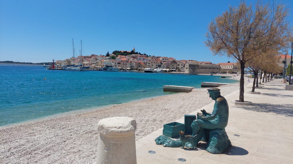 Primošten - plaža Porat